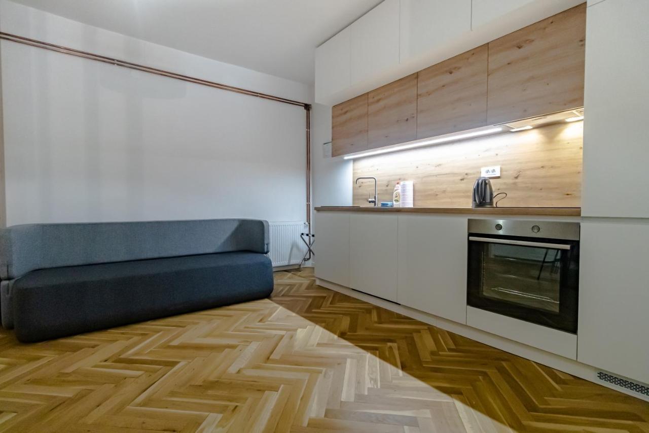 Apartmán Tkalcha Studio Deluxe Záhřeb Exteriér fotografie