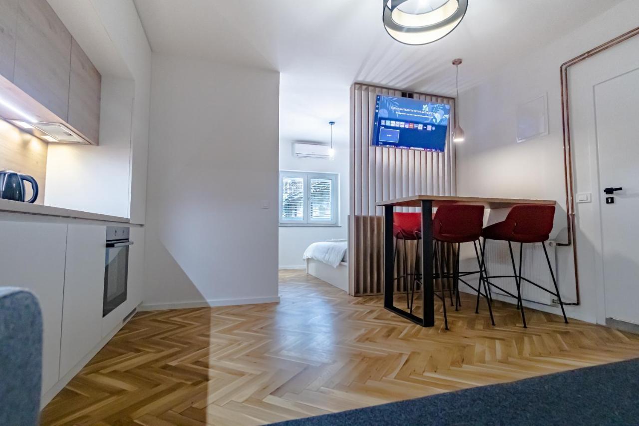 Apartmán Tkalcha Studio Deluxe Záhřeb Exteriér fotografie